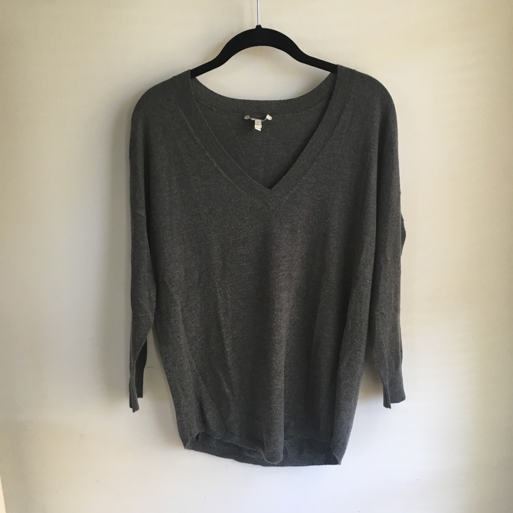 Joie wool cashmere blend V neck sweater